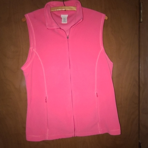 PINK LL Bean🌼 vest size Medium - Picture 1 of 5